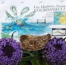 Logo de l'entreprise "Les huitres Alain Courdavault"